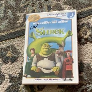 DVD Shrek by DreamWorks animation Academy award winner rated G good movi…